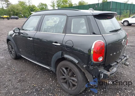 2016 Mini Countryman Cooper S из США, поврежденный, VIN WMWZC5C52GWU04845